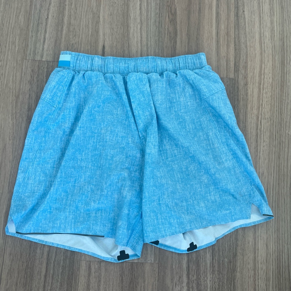 Men’s Blue Lululemon shorts